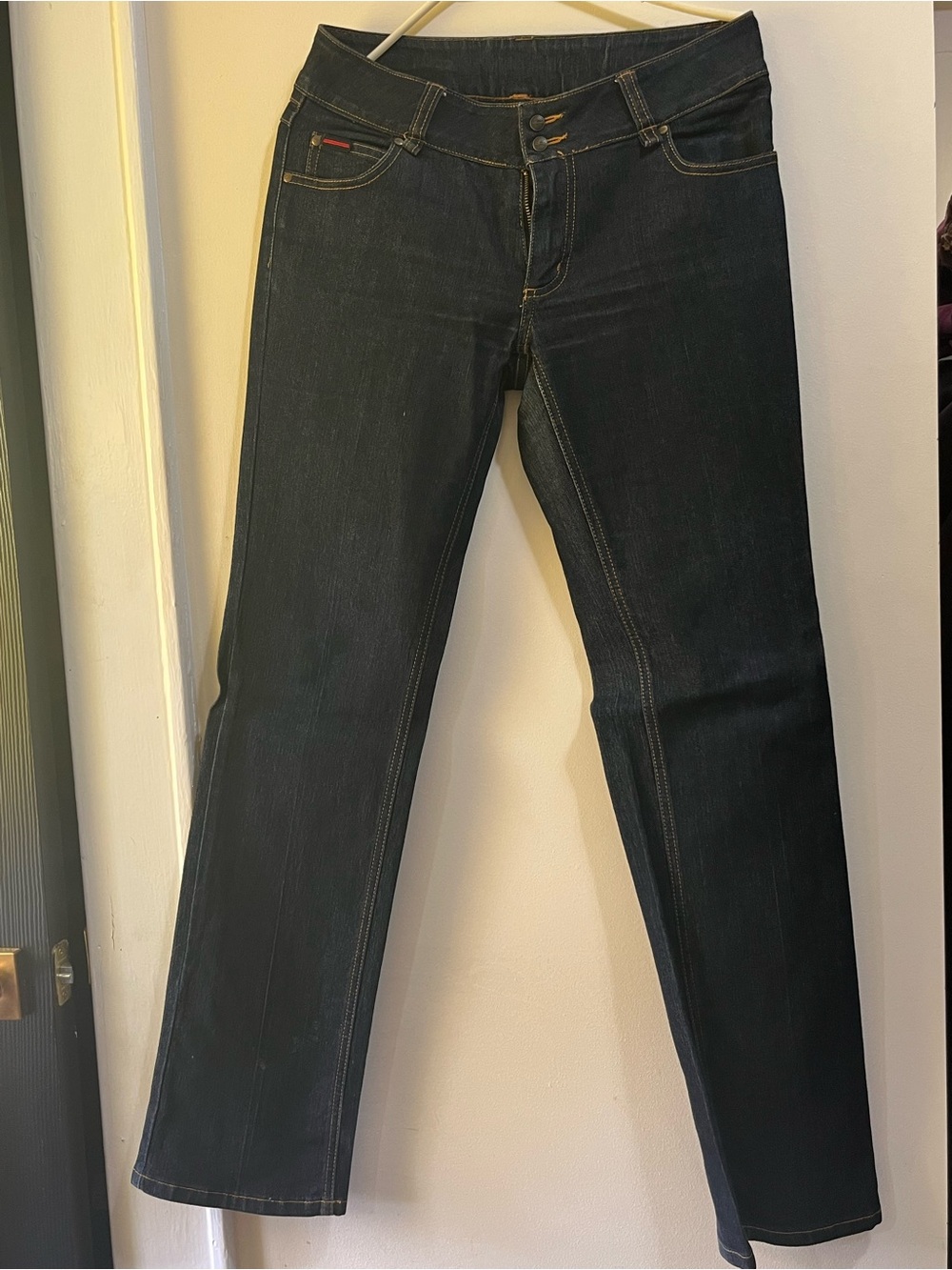 FUBU Dark Blue Women's Straight-Leg Jeans